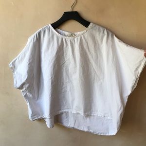 Elizabeth Suzann white cotton Linn tee